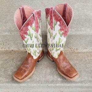 Ariat Fonda Cactus Square Toe Boots